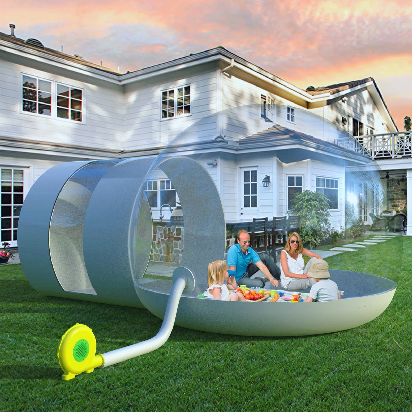 blow up house tent