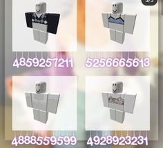 bloxburg clothes codes