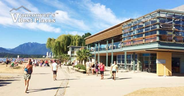 boathouse at kits beach