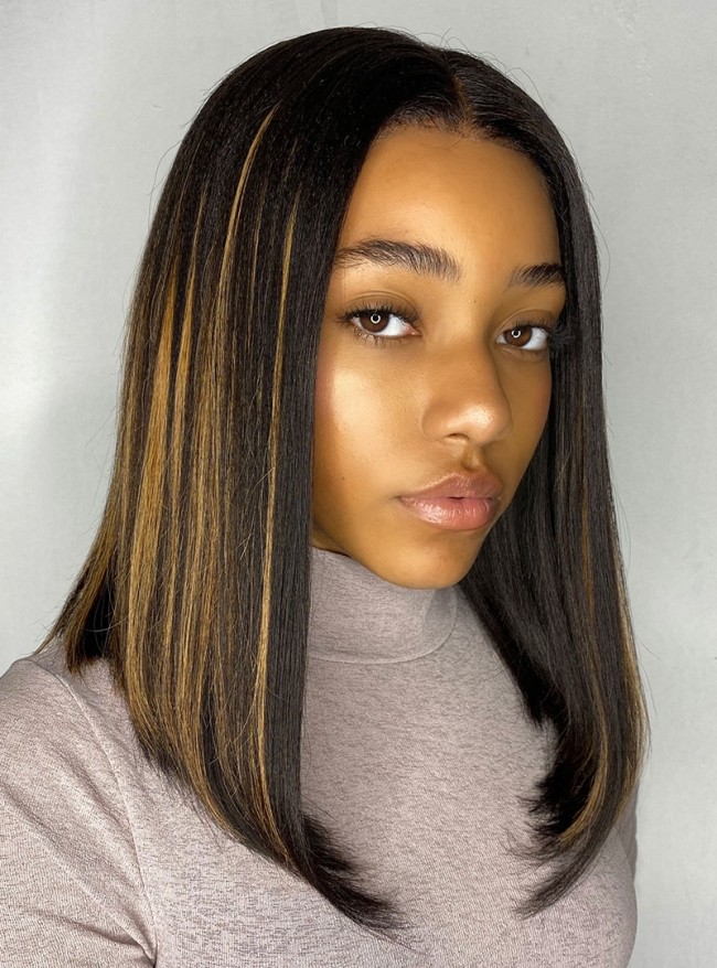 bob haircut for medium length