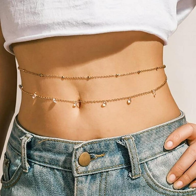 body belly chain