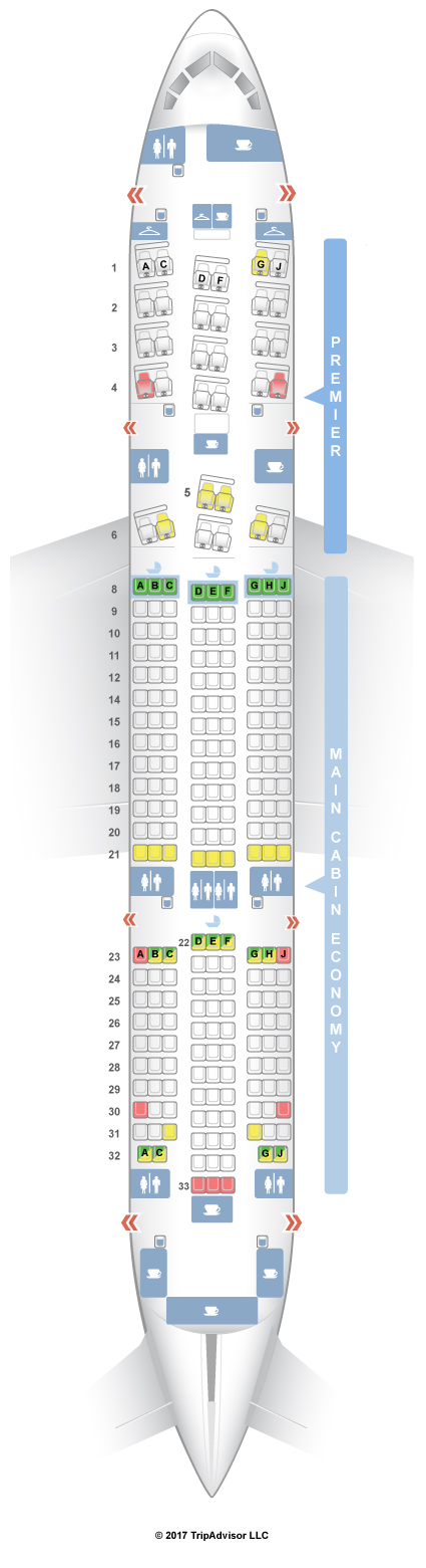 boeing 787 8 seat map