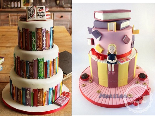 book cake ideas