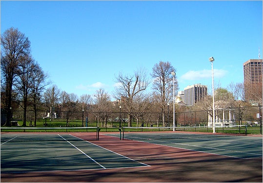 boston common tennis courts