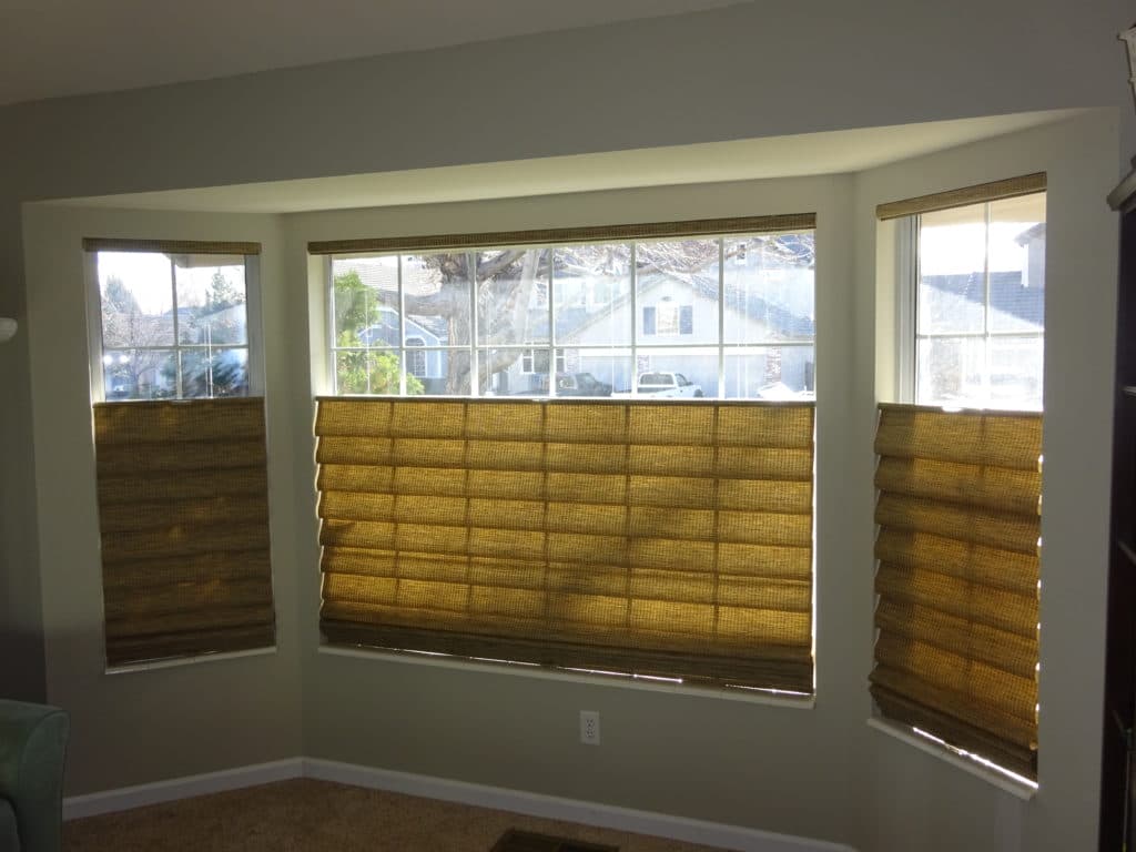 bottom up roman shades