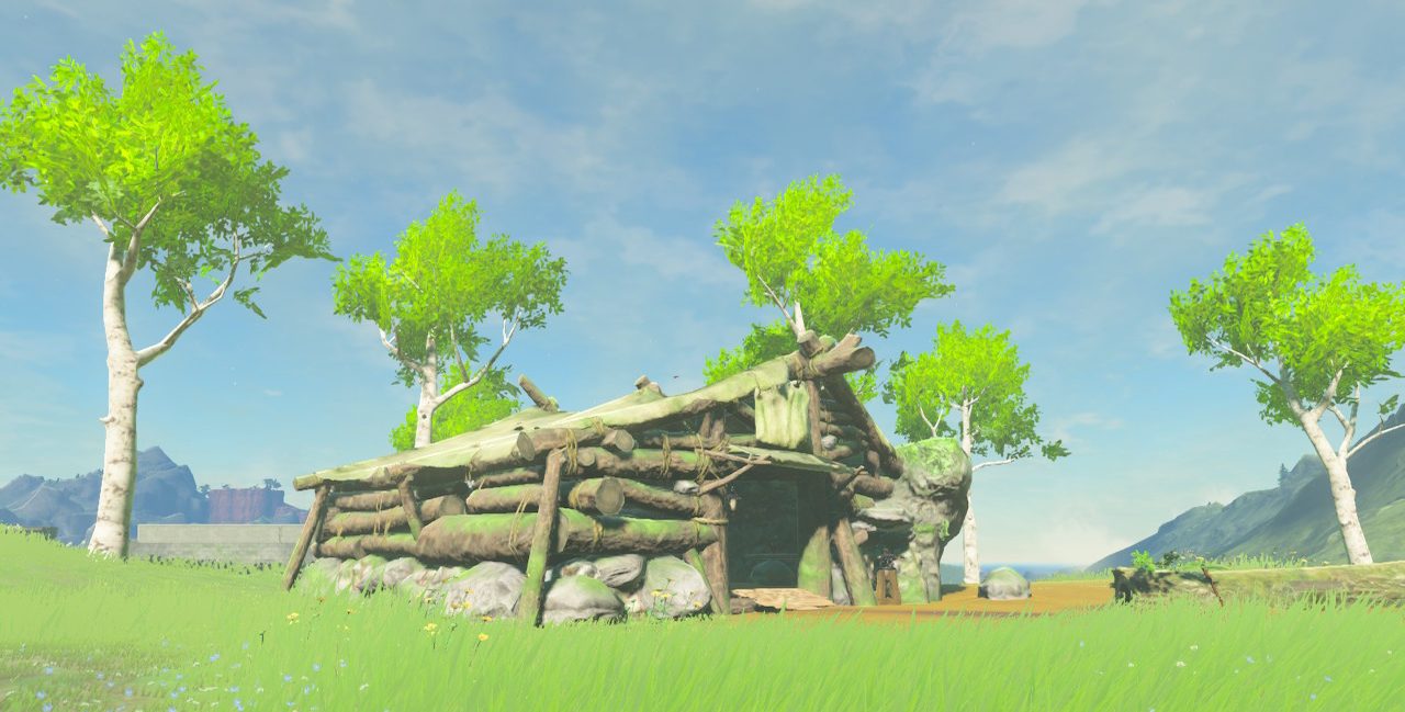 breath of the wild old man cabin