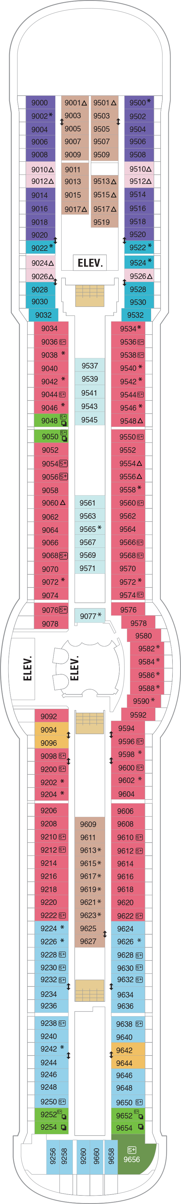 brilliance of the seas deck plan