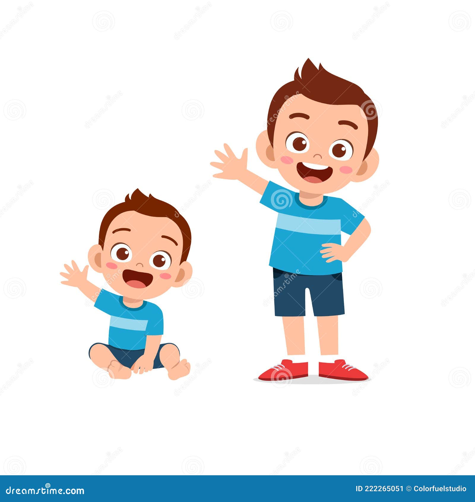 brother picture clipart