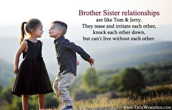 brother sister love quotes