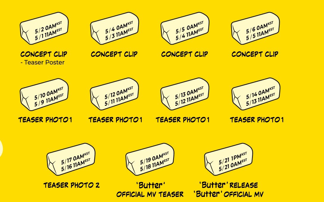 bts butter teaser release date