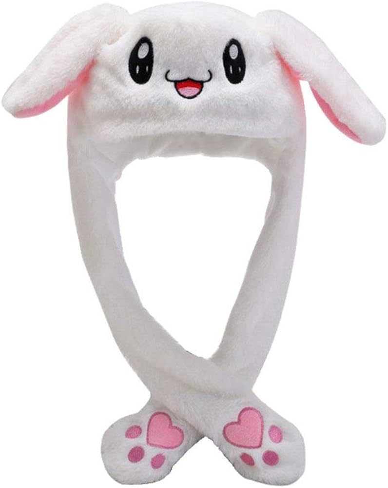 bunny hat with moving ears