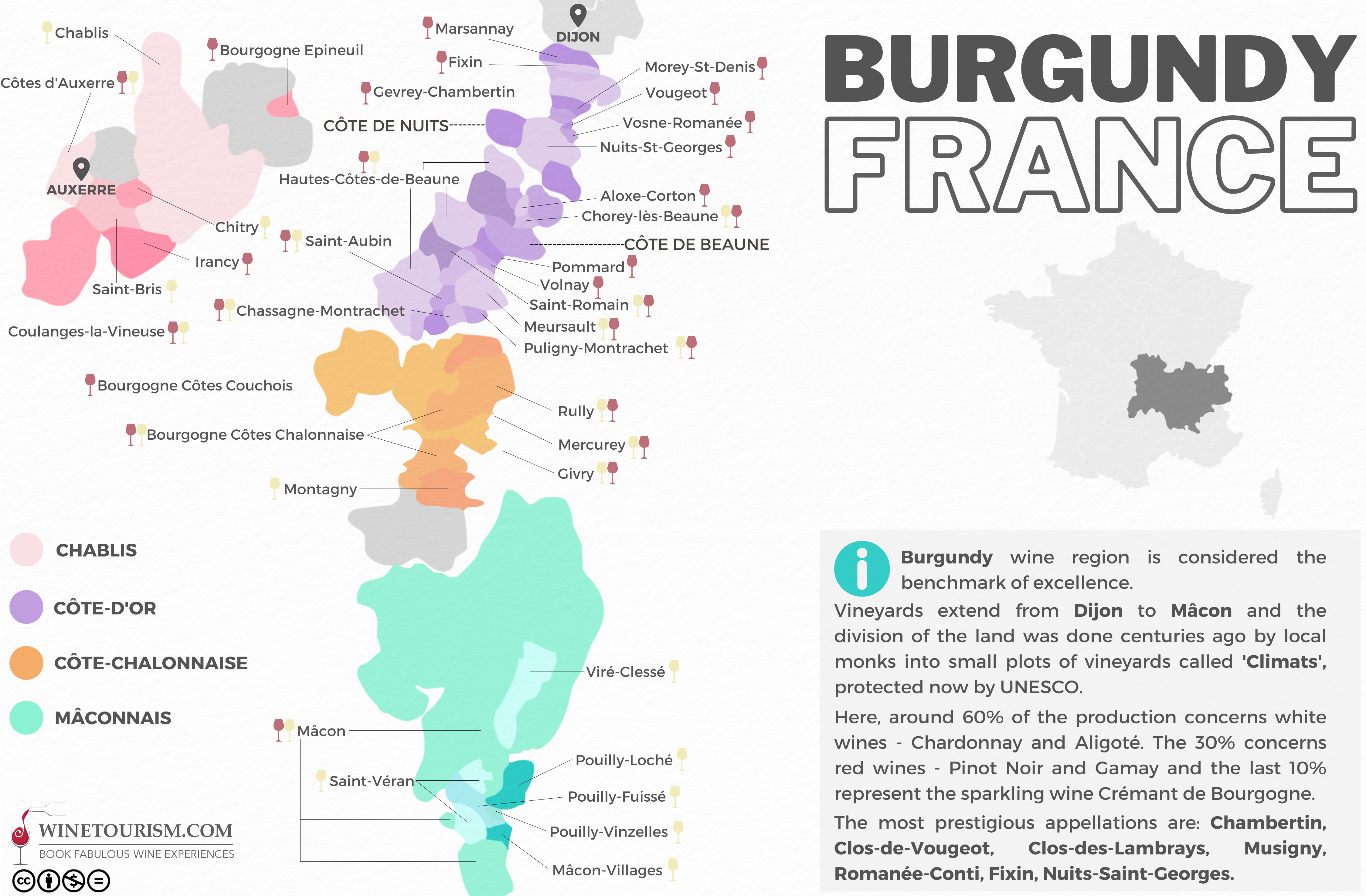 burgundy wine region map