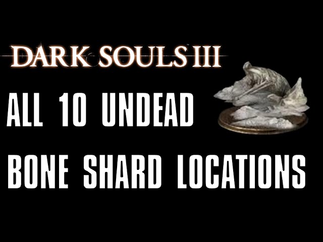 burn undead bone shard