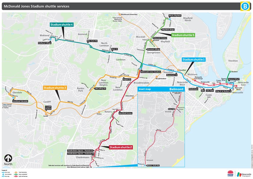 bus routes newcastle nsw