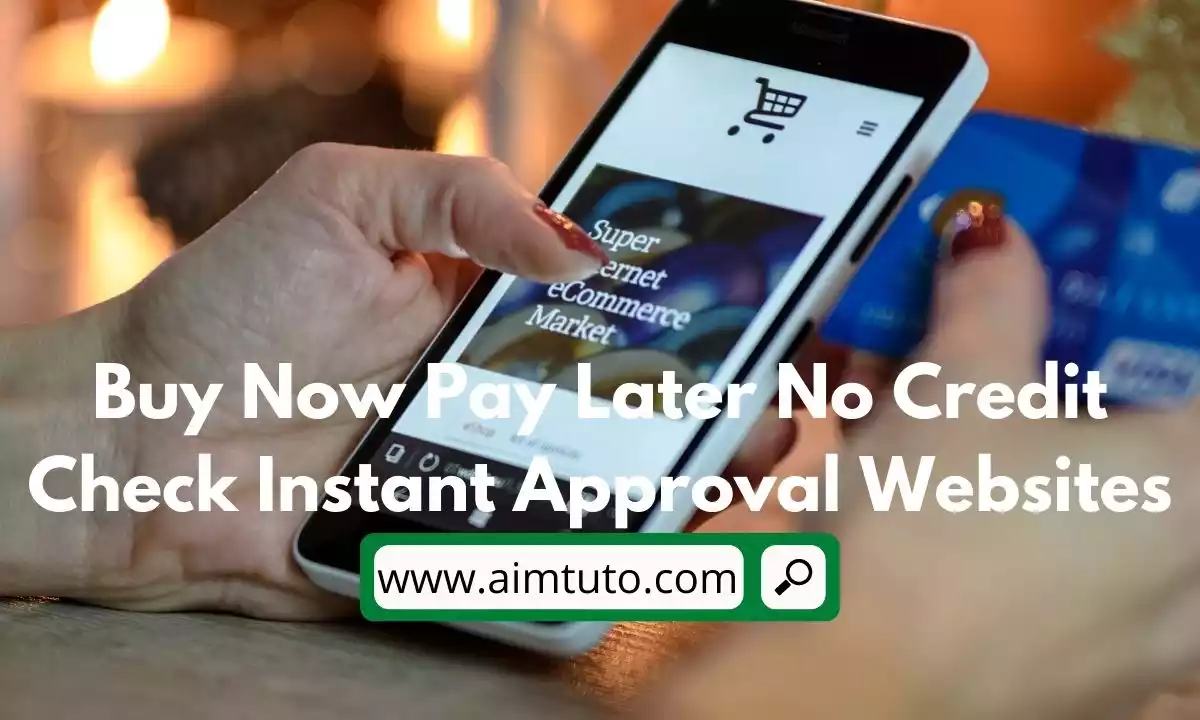 buy now pay later apps no credit check