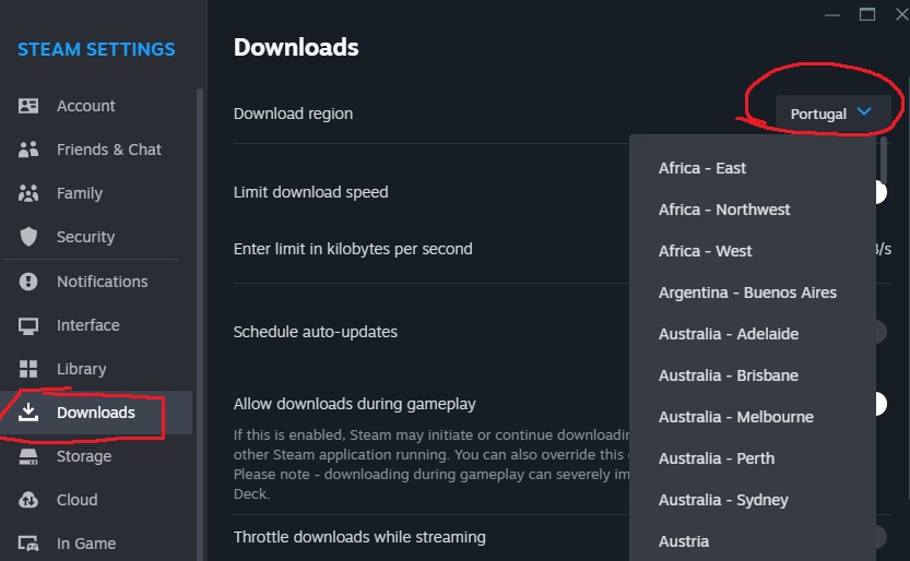 bypass steam region lock