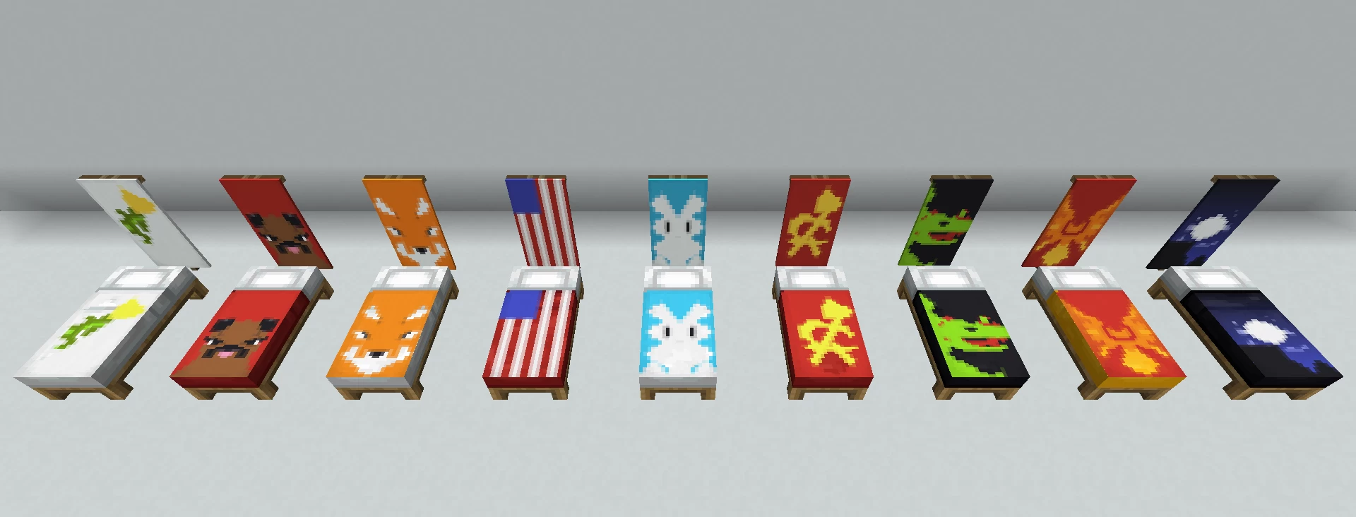 banners in minecraft