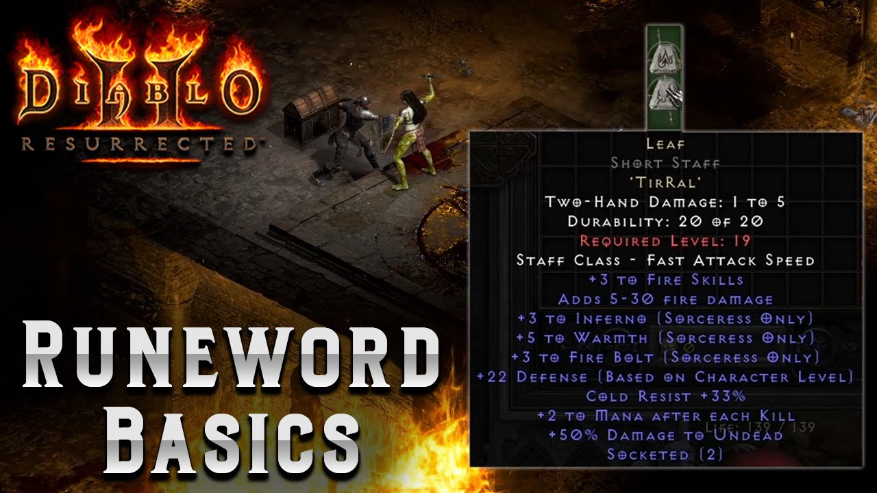 diablo2 runeword