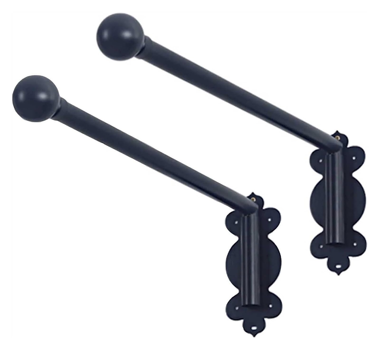 heavy duty swing arm curtain rod