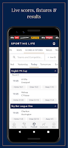 live scores sporting life