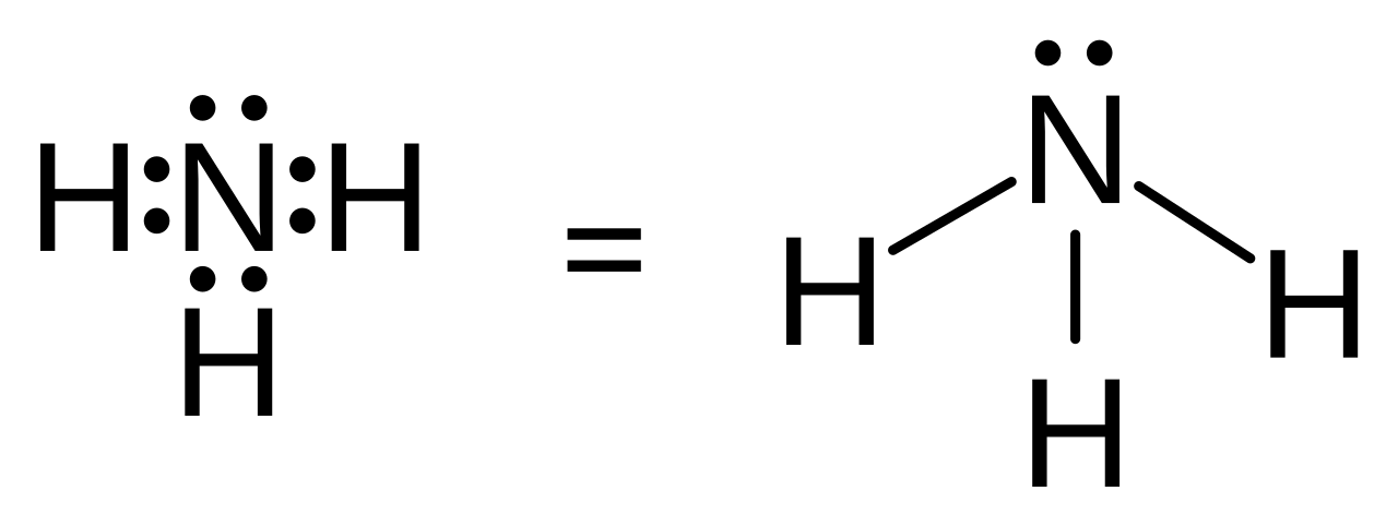 ammonia lewis dot structure