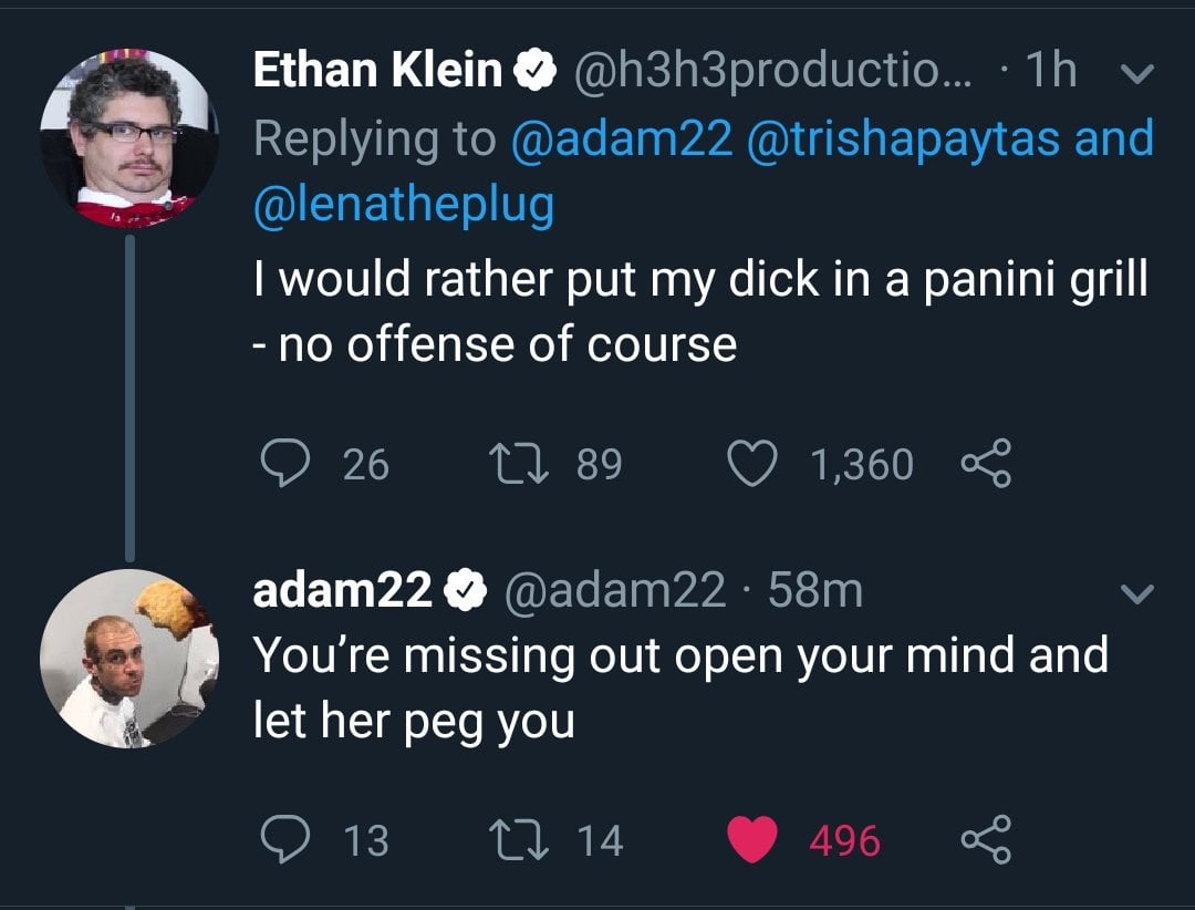 trisha paytas adam22