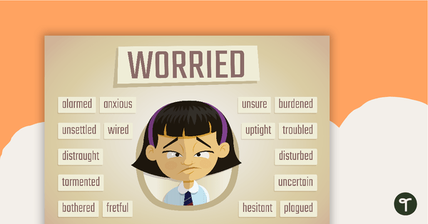 another word for worry