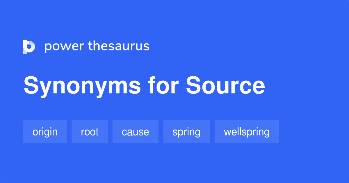 antonym source