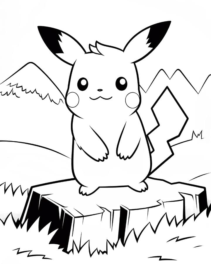 pokemon colouring page