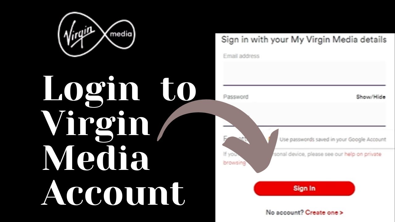 virgin media emails login