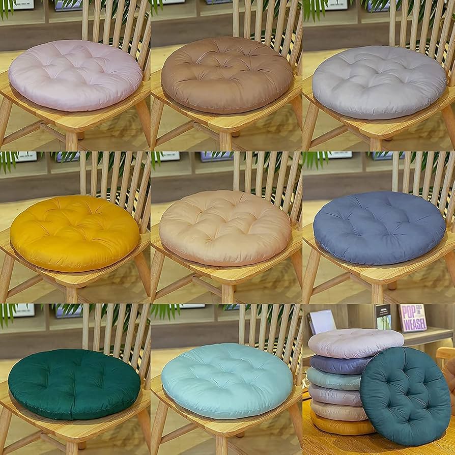 garden chair cushions round