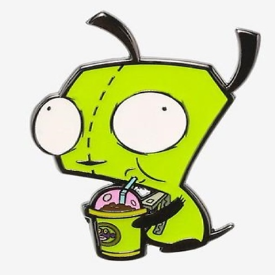 invader zim gir drinking