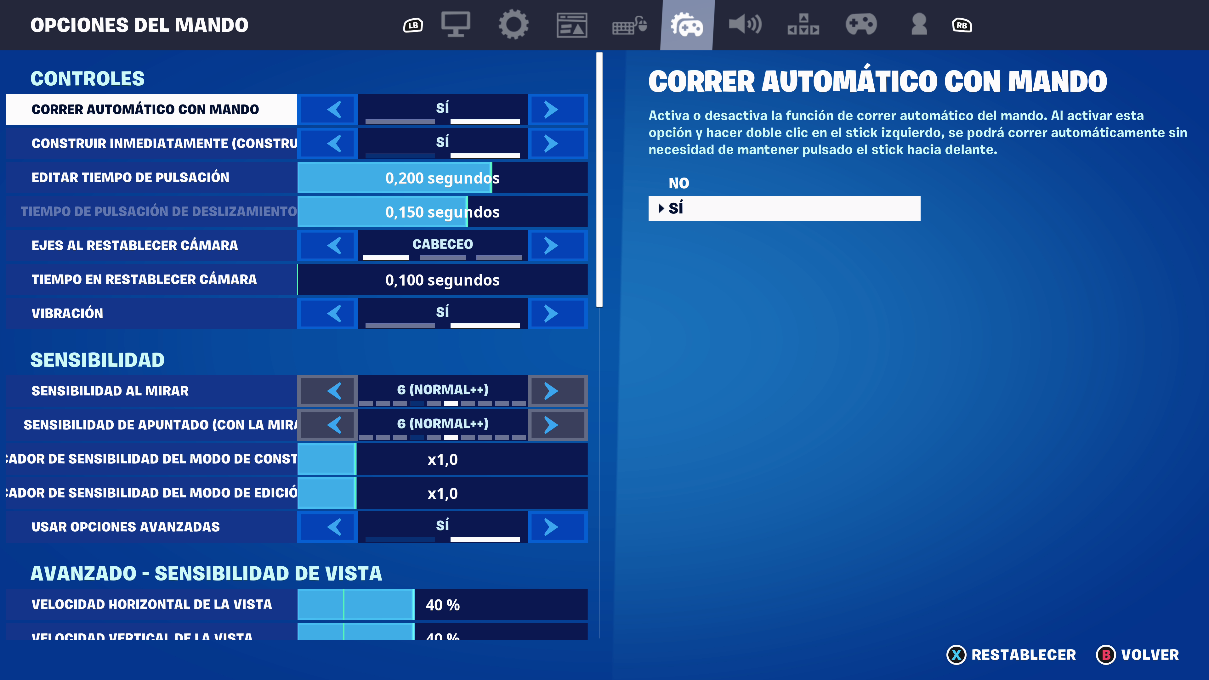 mejores ajustes fortnite ps4