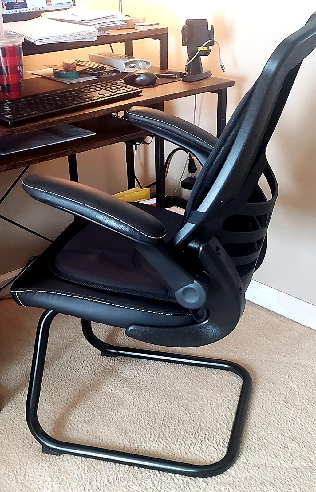 desk chair without wheels