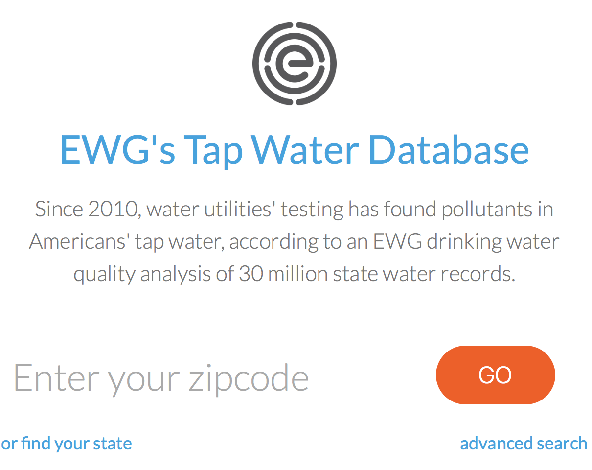 ewg tap water