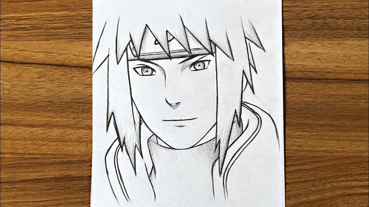 how to draw minato namikaze