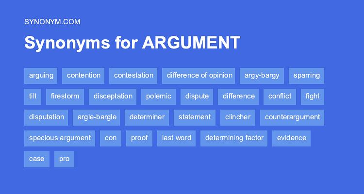 antonyms of argue