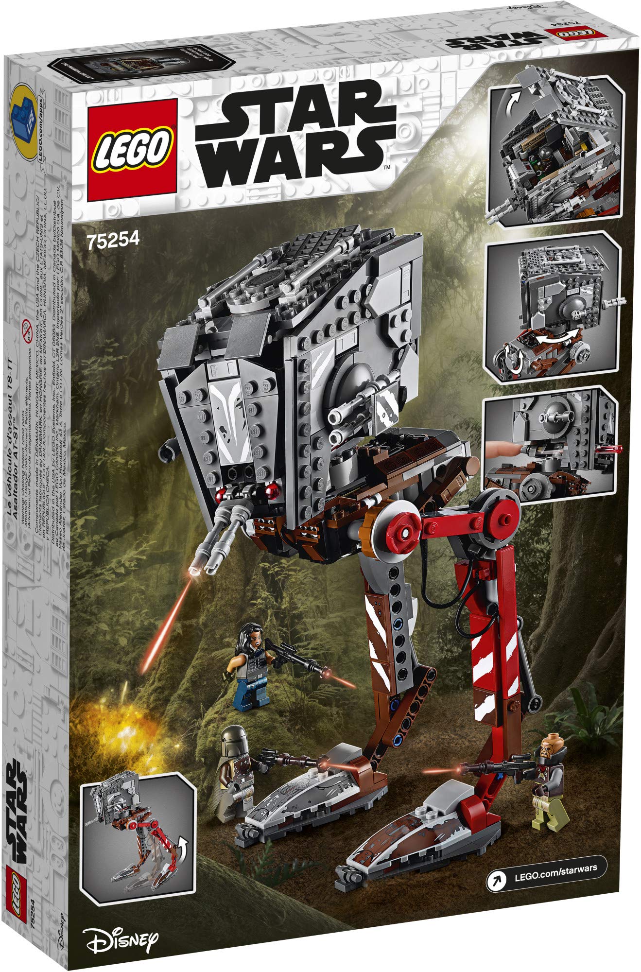 lego star wars 75254 at-st raider