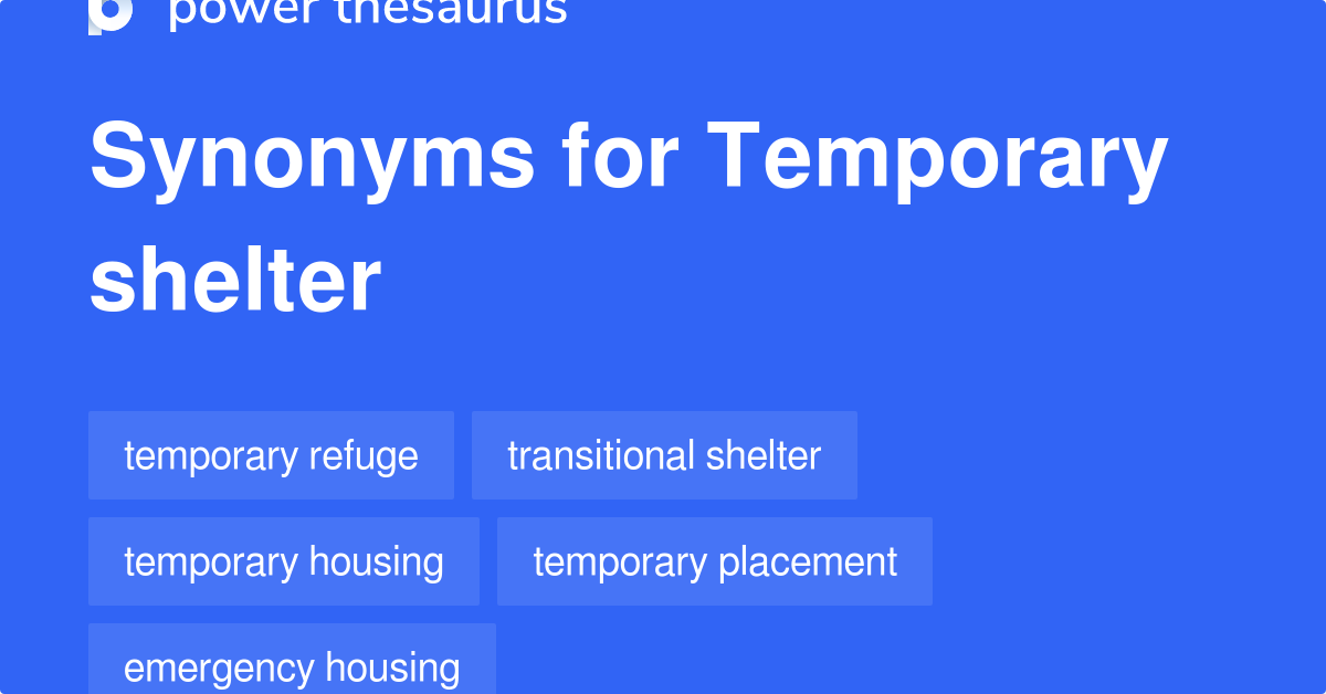 shelter synonyms