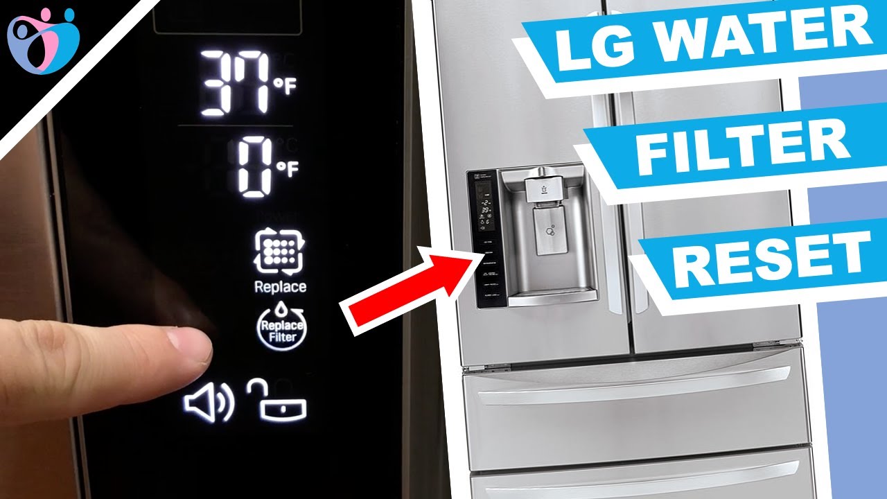 how to reset lg fridge