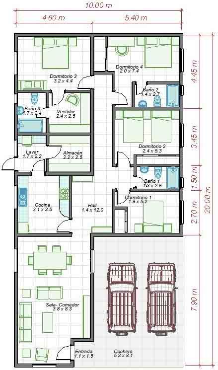 planos 10x20