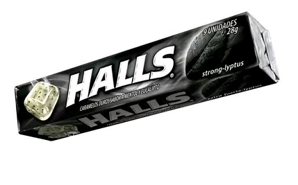 como usar halls negras