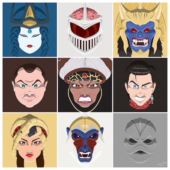 power rangers villains