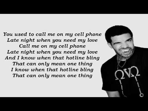 hot bling lyrics