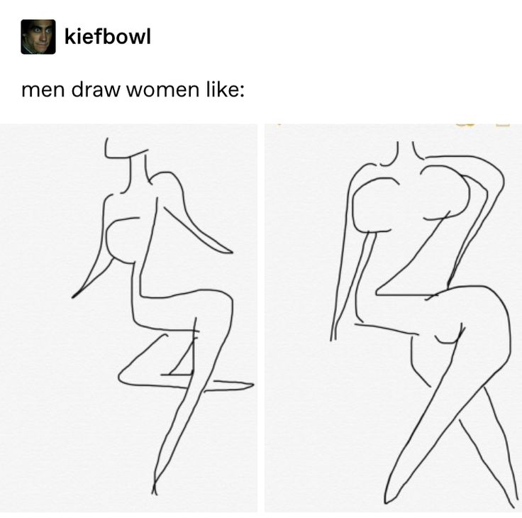 men women drawing