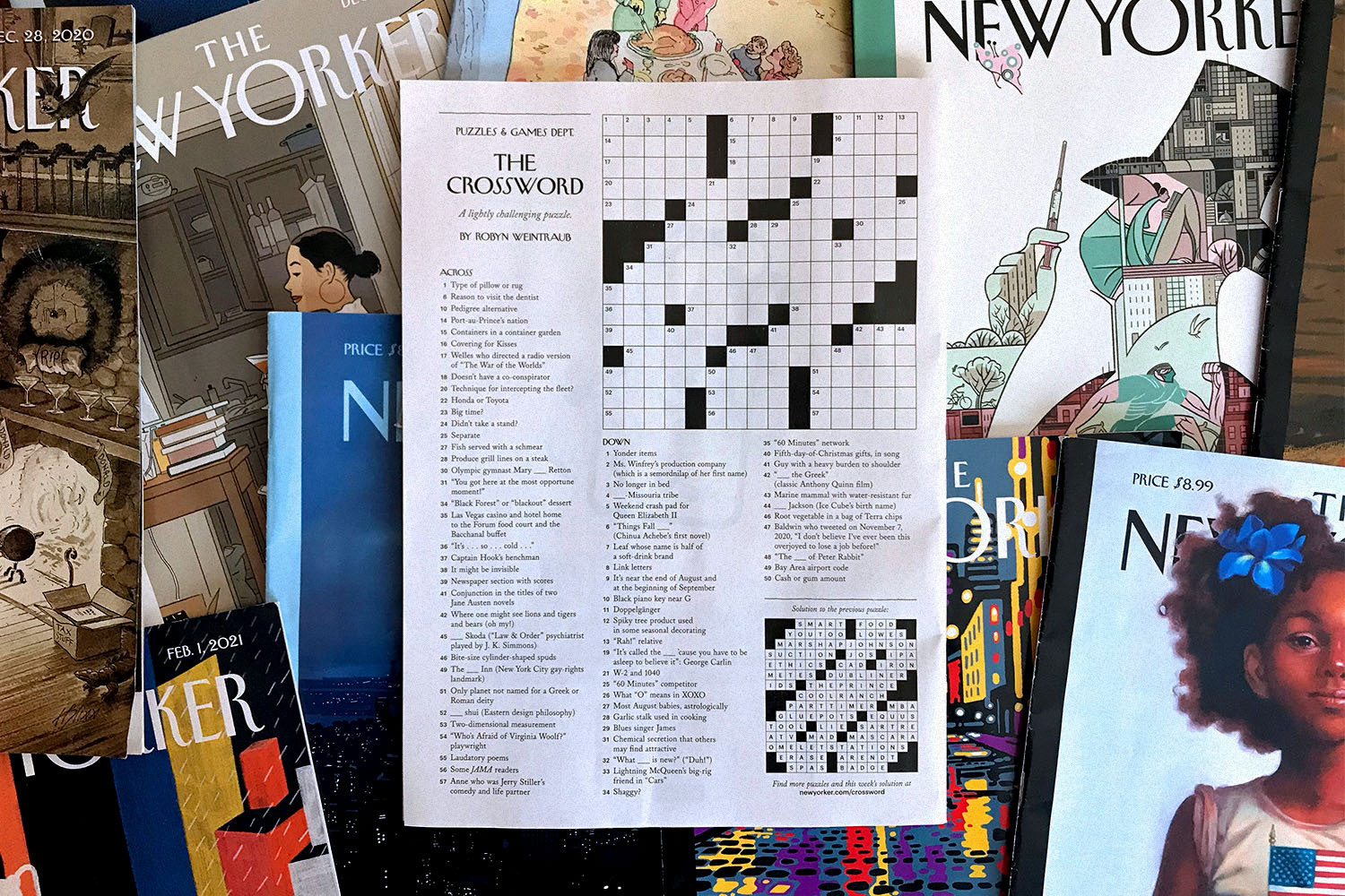 the new yorker crossword