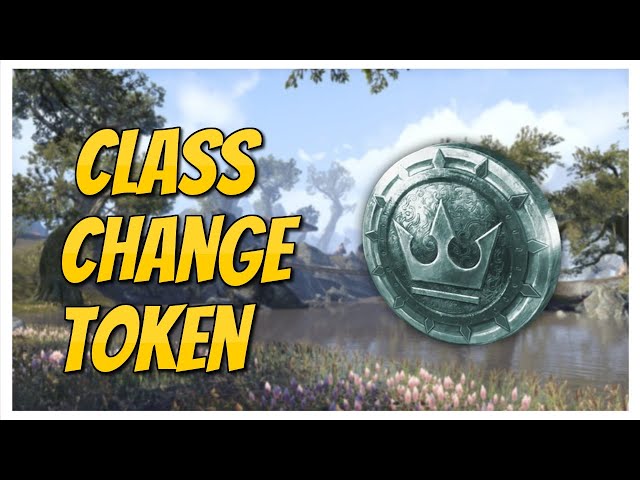 elder scrolls online class change token