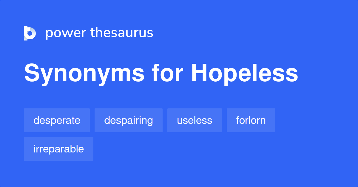 hopeless synonyms