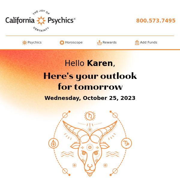 california psychics horoscope