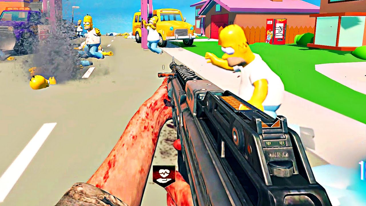 call of duty simpsons